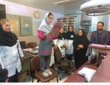 برگزاری آیین بزرگداشت از پرستاران بیمارستان حضرت امام موسی کاظم (ع) شهرستان زرین دشت.
